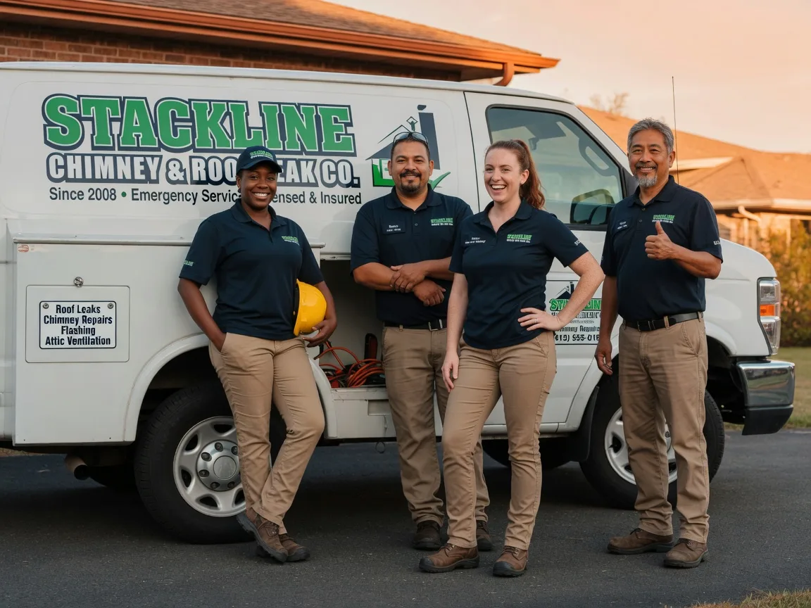 Chimney flashing repair company in Lansing, MN